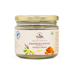Vanilla-Infused Demerara Sugar