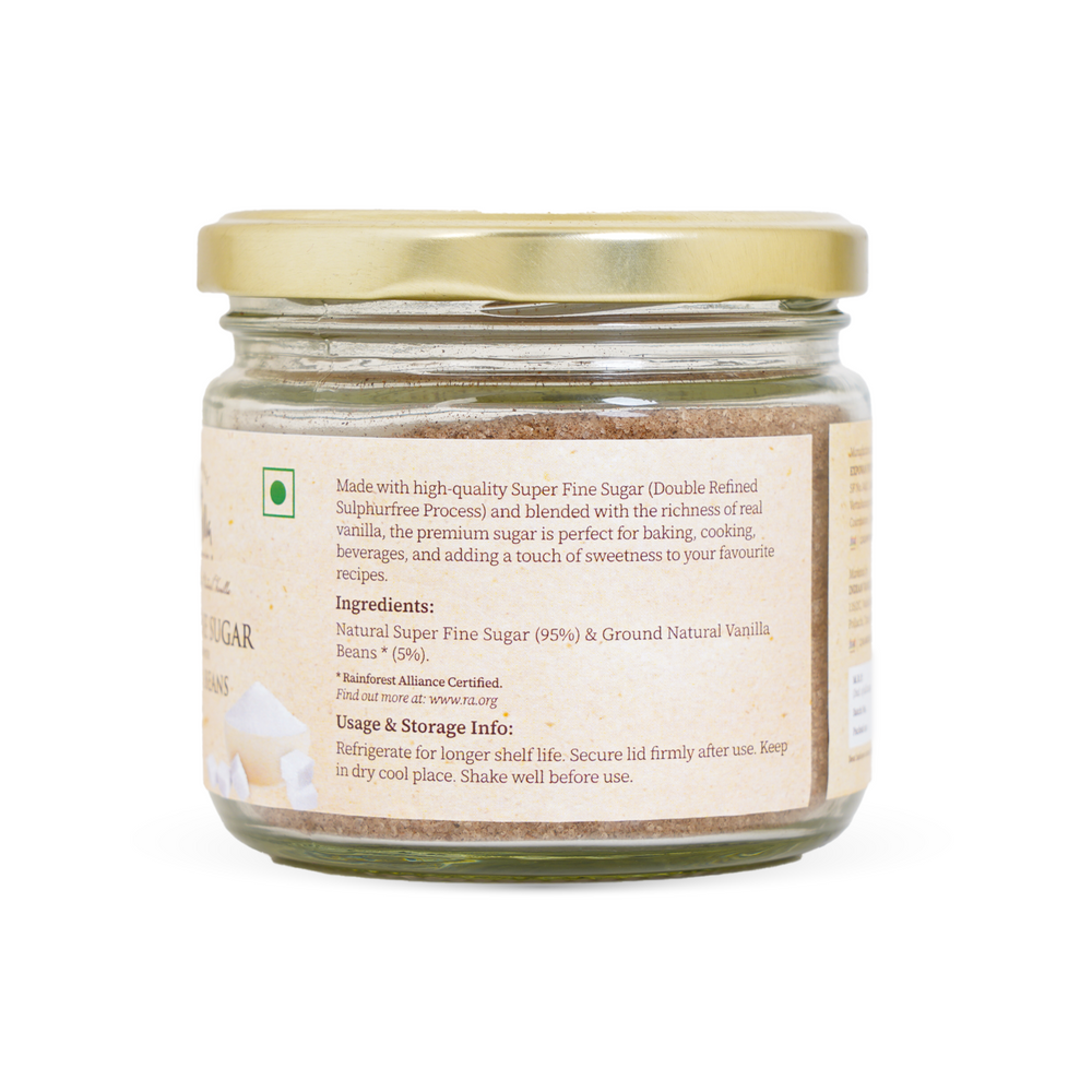 Vanilla-Infused White Sugar
