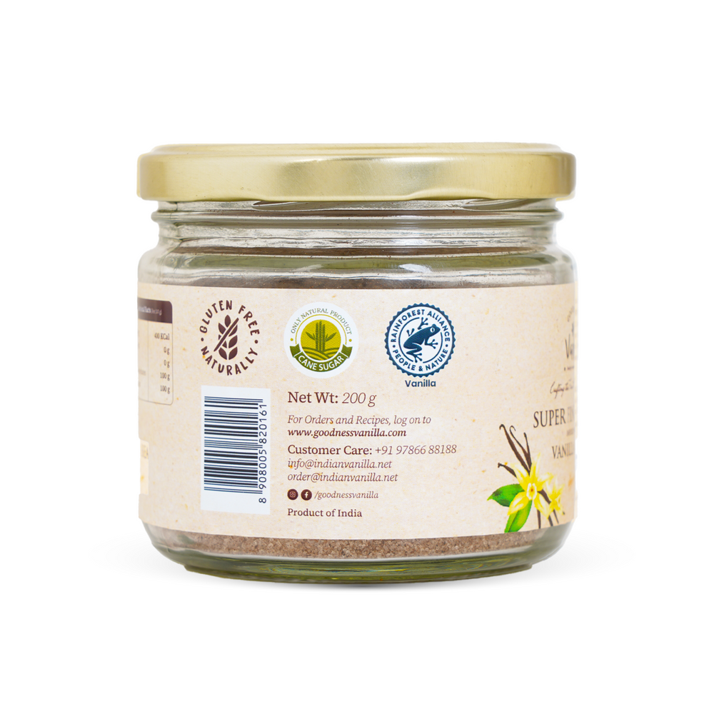 Vanilla-Infused White Sugar